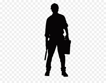 Laborer Silhouette Service - Worker silhouette 