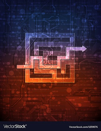 Labyrinth vector image