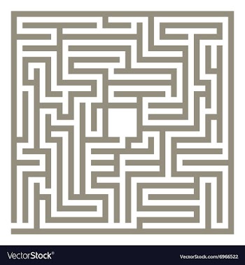  					Labyrinth vector image														