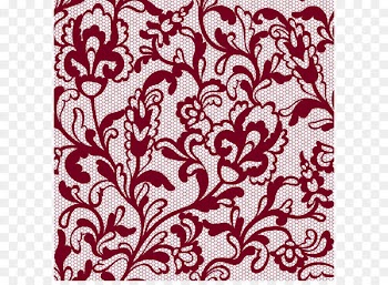Lace Flower Stock photography Pattern - Transparent Decorative Lace with Flowers PNG Image 