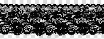Lace Screentone , black frame illustration transparent background PNG clipart