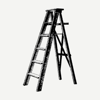 Ladder drawing clipart, equipment illustration | Free PSD - rawpixel
