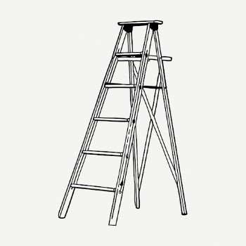 Ladder drawing, tool vintage illustration | Free PSD - rawpixel