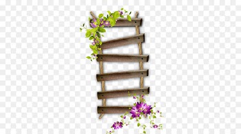 Ladder Stairs Photography Clip art - Flowers ladder 
