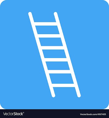 Ladder vector image