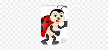 Lady Bird Cartoon Border Png