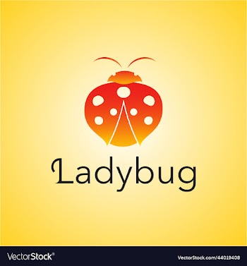 lady bug logo template