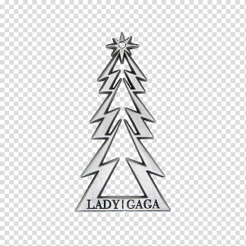 Lady Gaga Christmas Tree transparent background PNG clipart