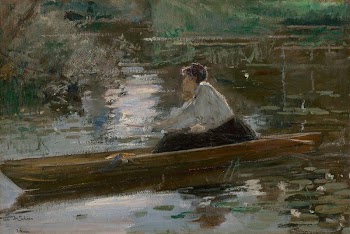 Lady in a boat | Free Photo - rawpixel