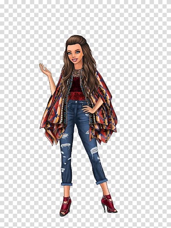 Lady Popular Autumn XS Software Fashion Jeans, autumn transparent background PNG clipart