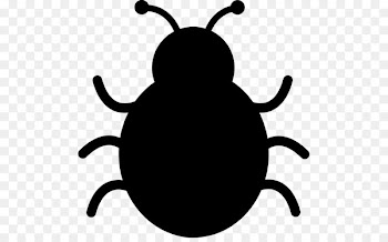 Ladybird Beetle, Insect, Grouchy Ladybug, Black PNG