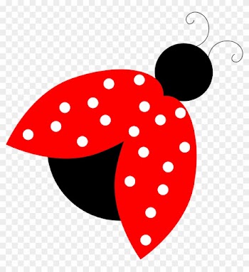 Ladybug Clipart Big - Cartoon Red And Black Ladybug Bag, Adult Unisex, Natural
