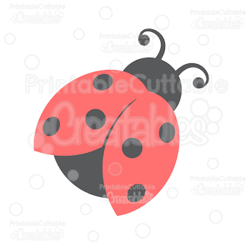 Ladybug FREE SVG Cut File & Clipart for Silhouette Studio, Cricut ...
