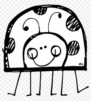 Ladybug Outline Cute Ladybug Black And White Clipart - Ladybug Black And White Clip Art
