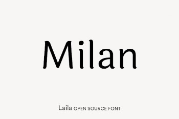 Laila open source font by Indian | Free Font Add-on - rawpixel