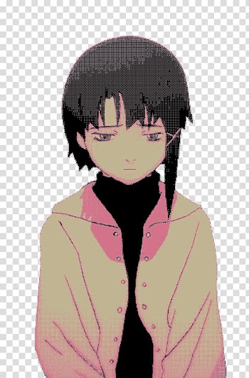 Lain Iwakura Anime 4chan, Anime transparent background PNG clipart