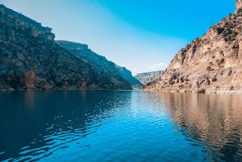 Lake and Mountains Landscape