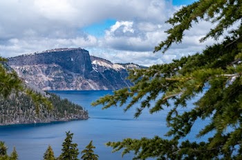 Lake Besides A Mountain  