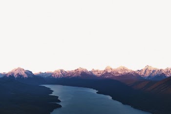 Lake landscape border collage element, | Free PSD - rawpixel