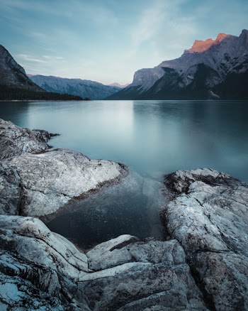 Lake Near Mountains