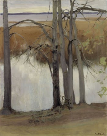 Lake shore with reeds, 1905, | Free Photo - rawpixel