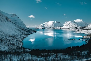 Lake Under Blue Sky