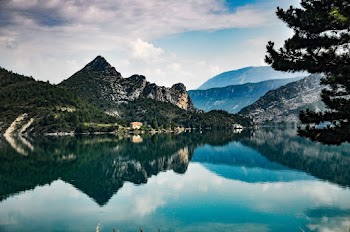 Lake Under Mountain