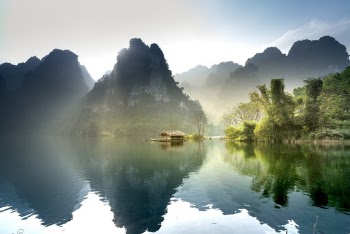 Lake With Trees on Sides