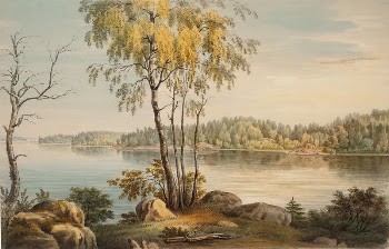 Lakeside view near träskända manor, | Free Photo - rawpixel