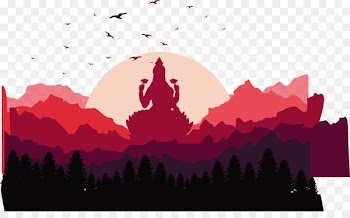Lakshmi Illustration - Mountain cloud clouds vector 