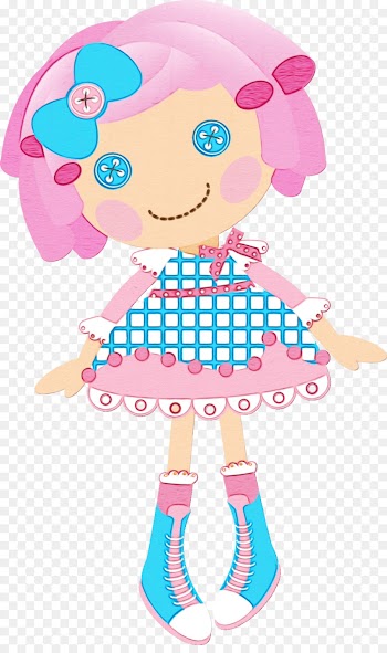 Lalaloopsy, Doll, Toy, Cartoon, Pink PNG