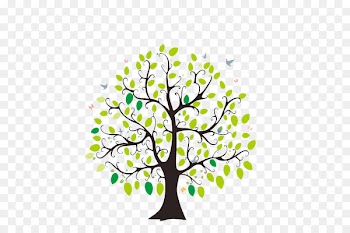 Lam Tsuen wishing trees Paper Twig Illustration - Lush tree 