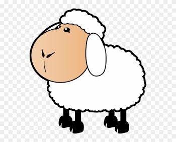 Lamb - Face - Clip - Art - Transparent Background Sheep Clipart