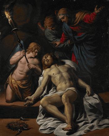 Lamentation over the dead Christ. | Free Photo - rawpixel