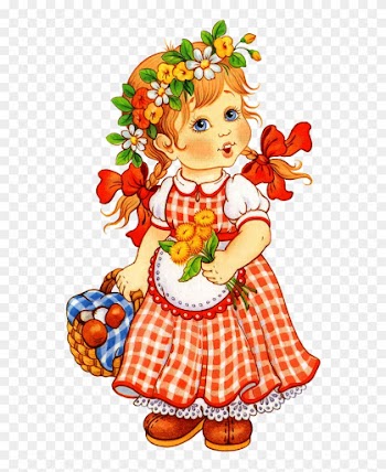 Laminas Para Decoupage 3 - Clipart Sweet Girl New