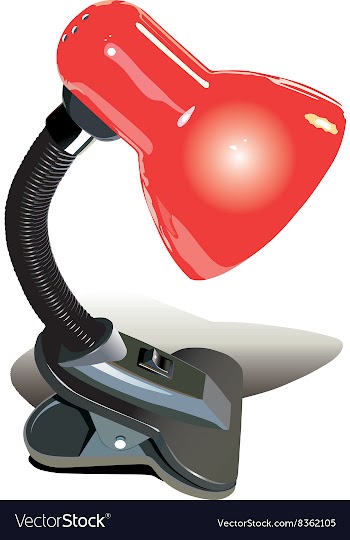 Lamp Cartoon vector image