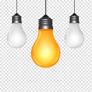 Lamp Incandescent light bulb, bulb transparent background PNG clipart