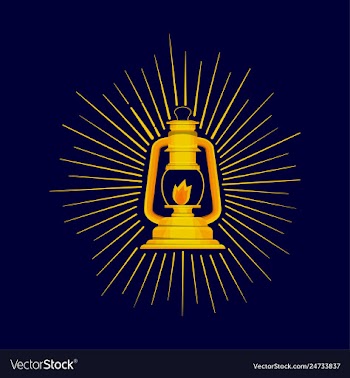 Lamp of ramadhan vector image