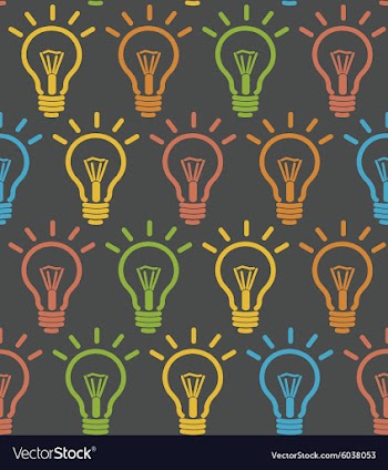  					Lamp Pattern vector image														