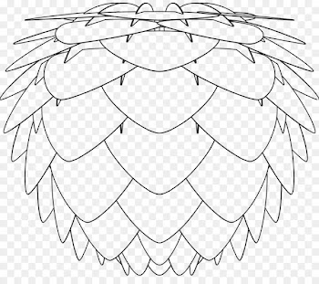 Lamp Shades, Light, Umage Aluvia Mini Shade, White, Feather PNG