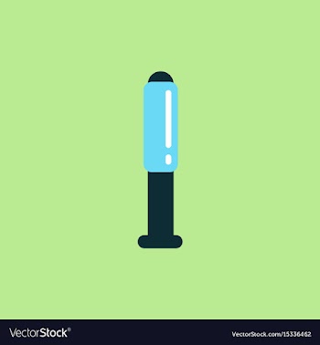 Lamp street electricity industry modern street vector image