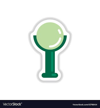 Lamp street electricity industry modern street vector image