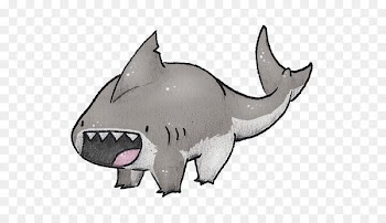 Land Shark Hungry Shark Evolution Great white shark Tiger shark - cartoon motion 