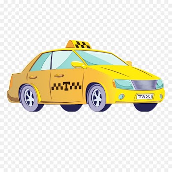 land vehicle vehicle car taxi yellow