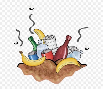 Landfill - Food Waste Cartoon Png