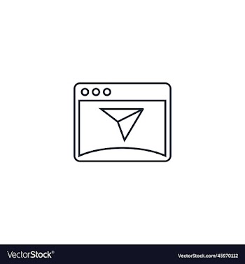 landing page creative icon line multicolored