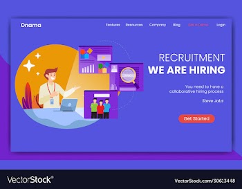 landing pages on theme recruitment