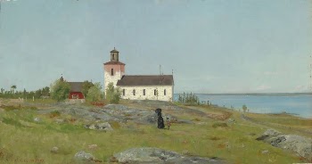 Landscape, 1889, Arvid Liljelund | Free Photo - rawpixel
