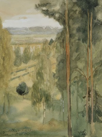 Landscape, 1903, by Albert Edelfelt | Free Photo - rawpixel