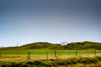 Landscape Against Clear Sky